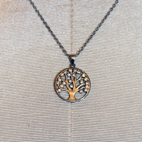 Silver Tree Necklace - Picture 2 of 3